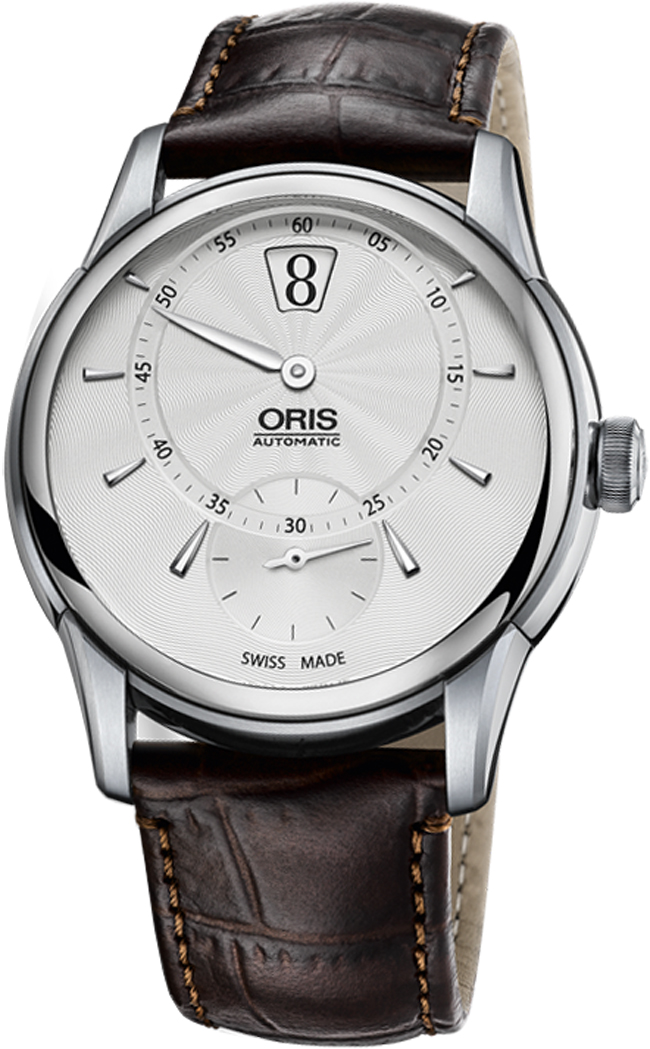 Oris Culture Self winding Automatic Silver Mens Watch 91777024051LS 