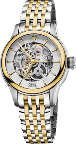 Oris Culture Self winding Automatic Silver Ladies Watch 56076874351MB 
