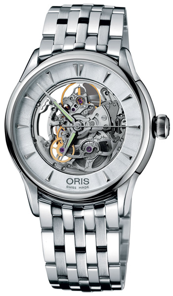 Oris Culture Self winding Automatic Silver Mens Watch 73475914051MB 