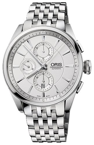 Oris Culture Self winding Automatic Silver Mens Watch 67476444051MB 