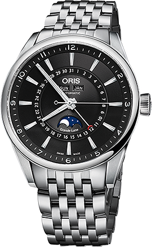 Oris Culture Self winding Automatic Silver Mens Watch 91576434034MB 