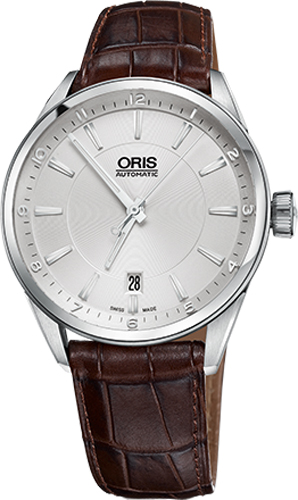 Oris Culture Self winding Automatic Silver Mens Watch 73377134031LS 