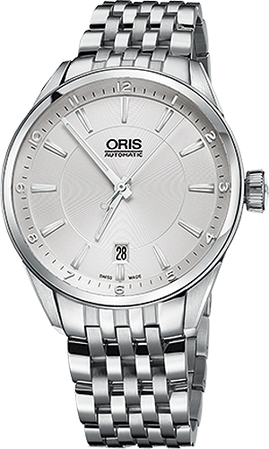 Oris Culture Self winding Automatic Silver Mens Watch 73377134031MB 
