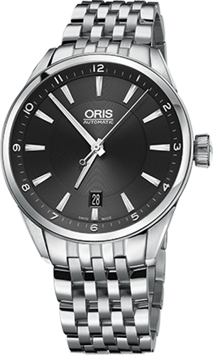Oris Culture Self winding Automatic Blue Mens Watch 73377134034MB 