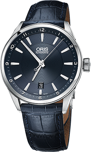 Oris Culture Self winding Automatic Black Mens Watch 73377134035LS 