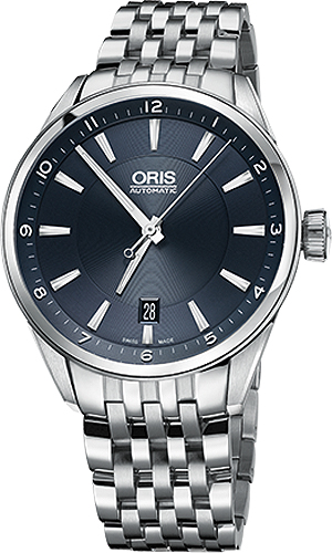 Oris Culture Self winding Automatic Silver Mens Watch 73377134035MB 
