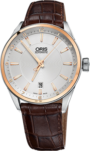 Oris Culture Self winding Automatic Silver Watch 73377136331LS 