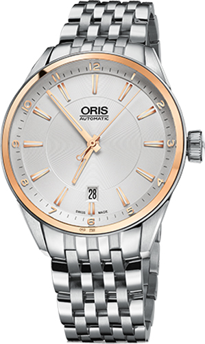 Oris Culture Self winding Automatic Silver Watch 73377136331MB 