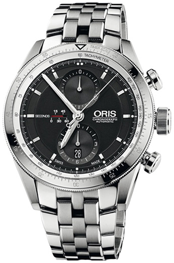 Oris Motor Sport Self winding Automatic Black Mens Watch 67476614174MB 