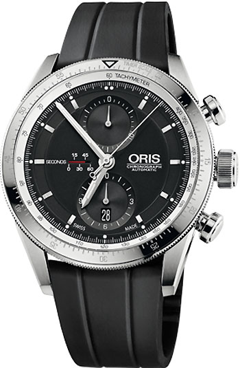 Oris Motor Sport Self winding Automatic Black Mens Watch 67476614174RS 