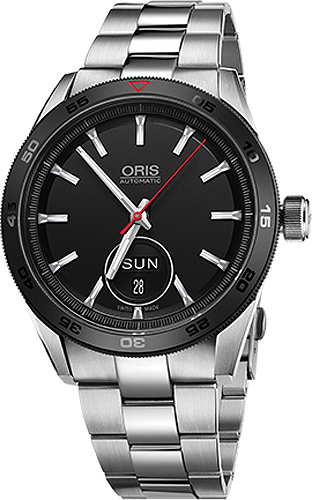 Oris Motor Sport Self winding Automatic Black Mens Watch 73576624424MB 