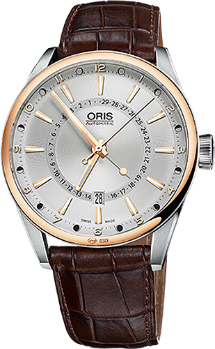 Oris Culture Self winding Automatic Silver Watch 76176916331LS 