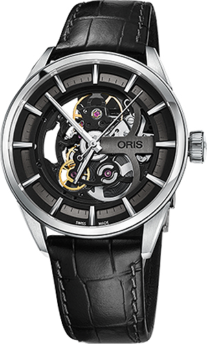 Oris Culture Self winding Automatic Black Mens Watch 73477144054LS 