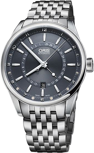 Oris Culture Self winding Automatic Blue Watch 76176914085MB 