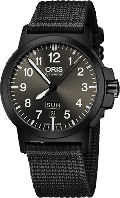 Oris Aviation Self winding Automatic Black Mens Watch 73576414733FS 