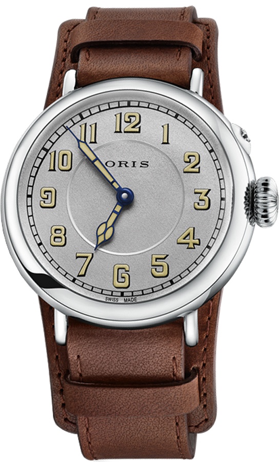 Oris Aviation 
Self winding Automatic Silver Mens Watch 73277364081LS-SET 