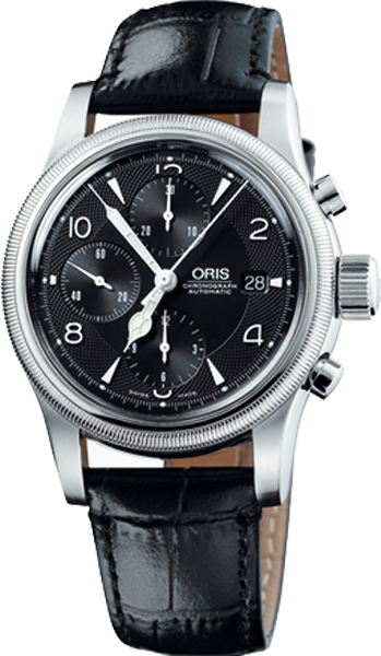Oris Aviation Self winding Automatic Black Mens Watch 67475674064LS 