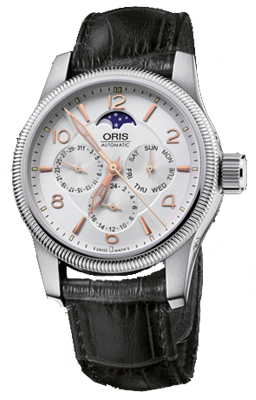 Oris Aviation Self Winding Automatic Silver Mens Watch 58176274061LS 
