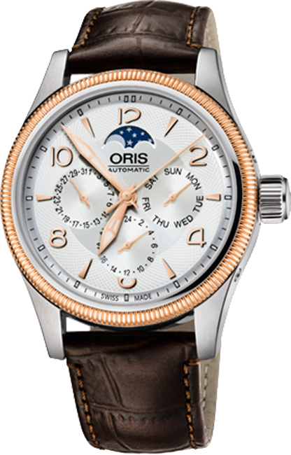 Oris Aviation Self winding Automatic Silver Watch 58276784361LS 