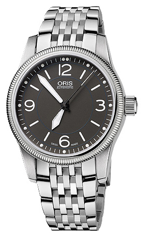 Oris Aviation Self winding Automatic Grey Mens Watch 73376494033MB 