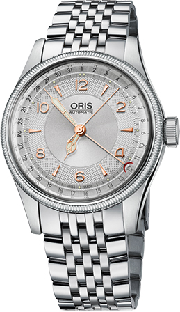 Oris Aviation Self Winding Automatic Silver Mens Watch 75476964061MB 