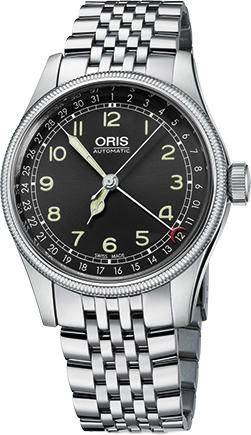 Oris Aviation Self Winding Automatic Black Mens Watch 75476964064MB 