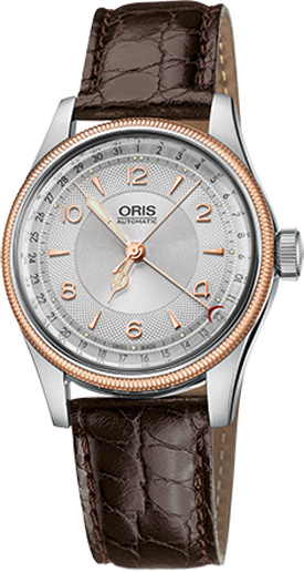 Oris Aviation Self Winding Automatic Silver Mens Watch 75476964361LS 