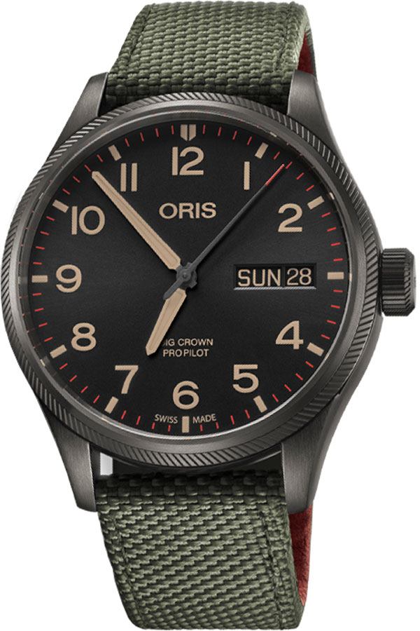 Oris Limited Editions Self winding Automatic Black Mens Watch 75276984274FS 