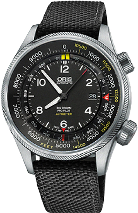 Oris Aviation Self winding Automatic Black Watch 73377054134FS-BLACK 