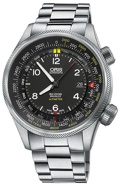 Oris Aviation 
Self winding Automatic Black Watch 73377054164MB 