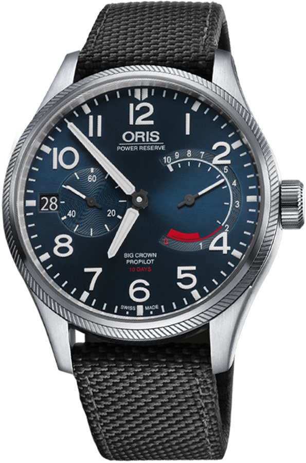 Oris Aviation Manual Winding Blue Mens Watch 11177114165FS 
