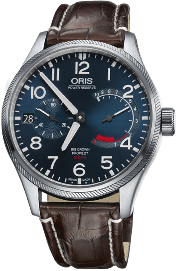 Oris Aviation Manual Winding Blue Mens Watch 11177114165LS 