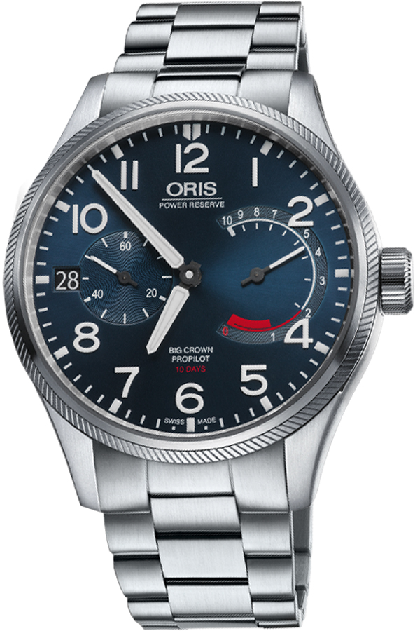 Oris Aviation Manual Winding Blue Mens Watch 11177114165MB 