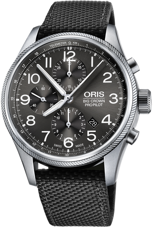 Oris Aviation 
Self winding Automatic Grey Mens Watch 77476994063FS 