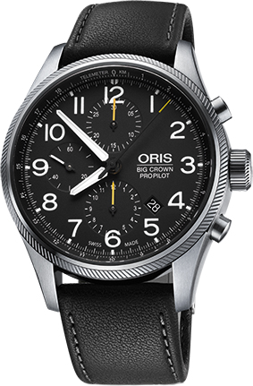 Oris Aviation Self winding Automatic Black Mens Watch 77476994134LS 