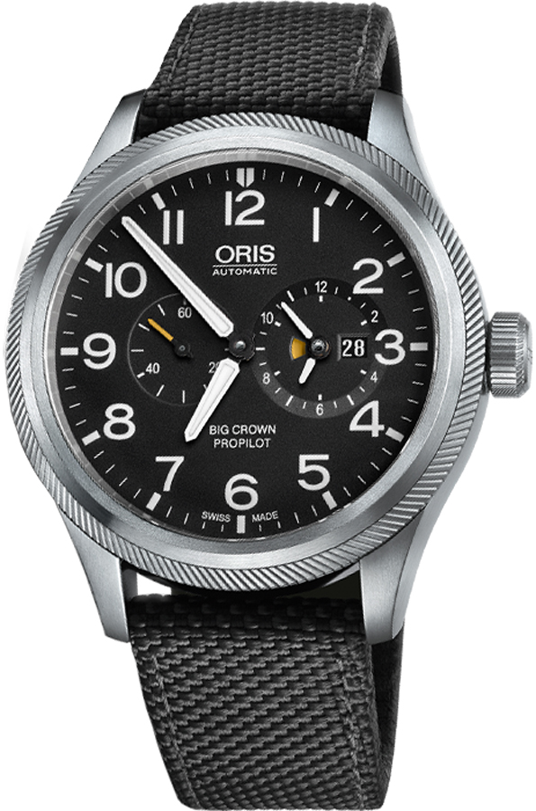 Oris Aviation Self winding Automatic Black Watch 69077354164FS 