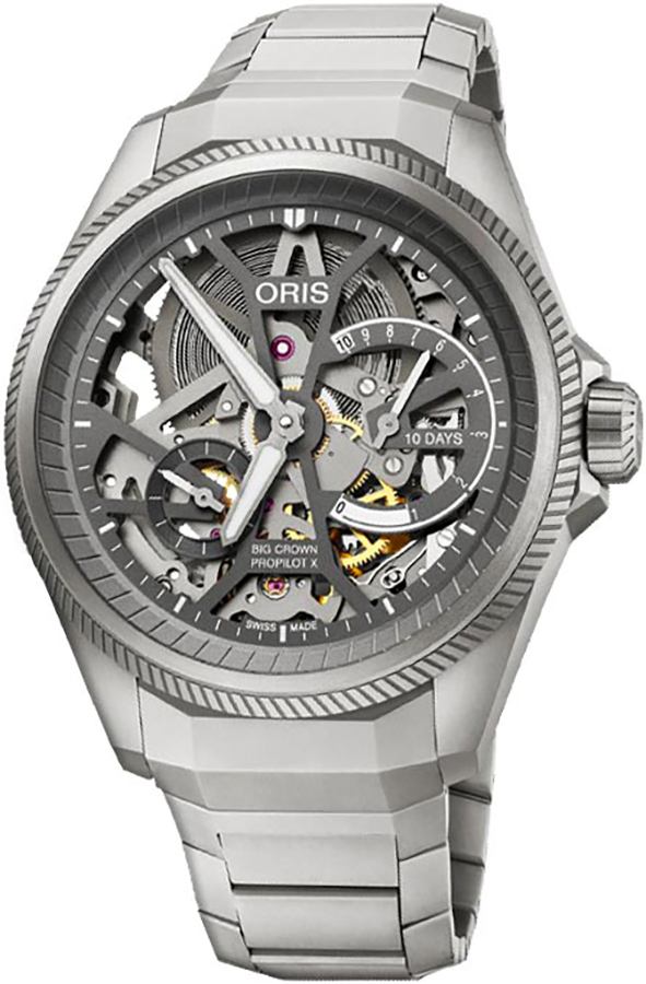 Oris Aviation Manual Winding Skeleton Mens Watch 11577597153MB 