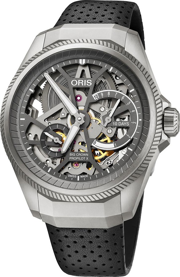 Oris Aviation Manual Winding Skeleton Mens Watch 11577597153LS 