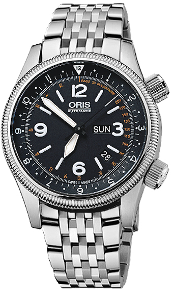 Oris Aviation Self winding Automatic Black Mens Watch 73576724084MB 