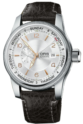 Oris Aviation Self winding Automatic Silver Watch 64576294061LS 