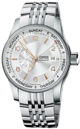 Oris Aviation Self winding Automatic Silver Watch 64576294061MB 