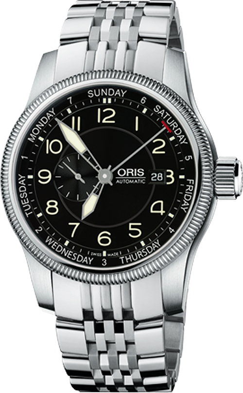 Oris Aviation Self winding Automatic Black Watch 74576294064MB 