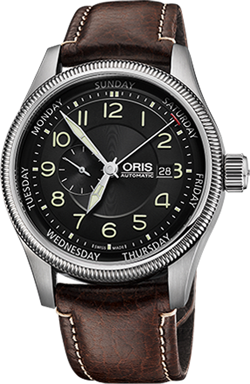 Oris Aviation Self winding Automatic Black Watch 74576884034LS 