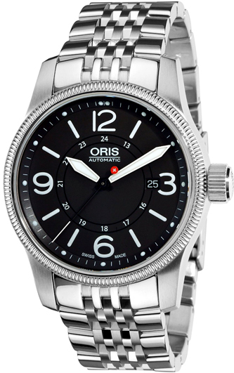 Oris Aviation Self winding Automatic Grey Watch 73376294063MB 