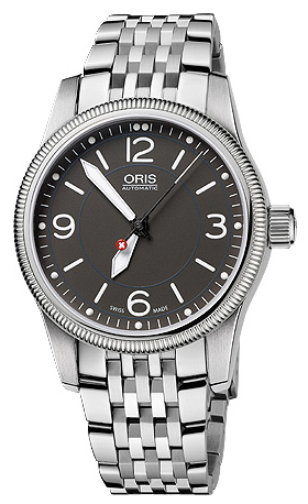 Oris Aviation Self winding Automatic Grey Watch 73376494063MB 