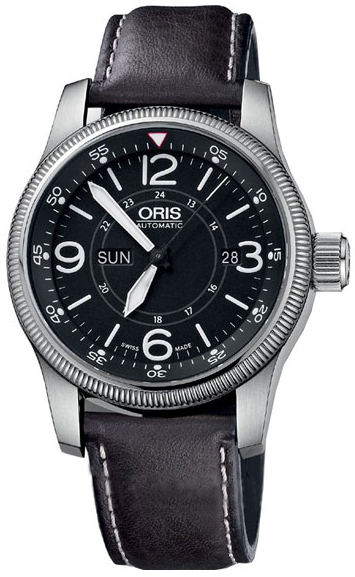 Oris Aviation Self winding Automatic Black Mens Watch 73576604064LS 