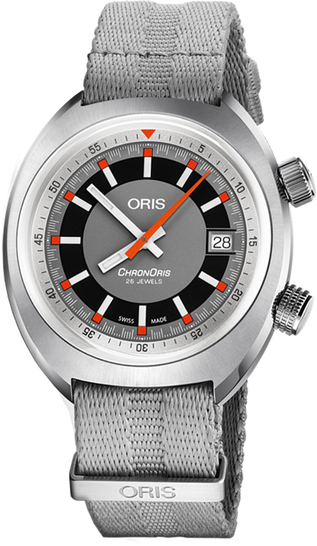 Oris Motor Sport Self winding Automatic Grey Mens Watch 73377374053FS 