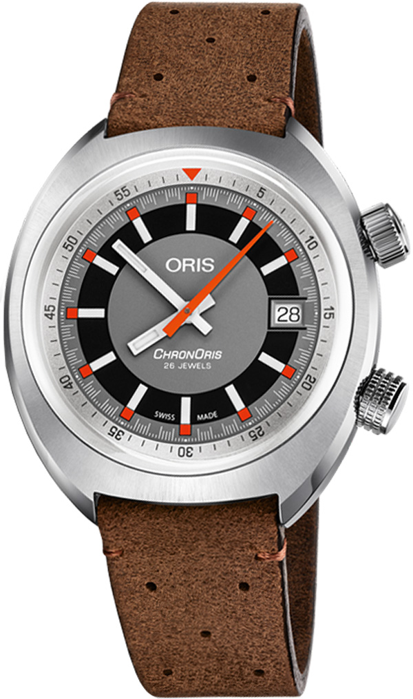 Oris Motor Sport Self winding Automatic Grey Mens Watch 73377374053LS 