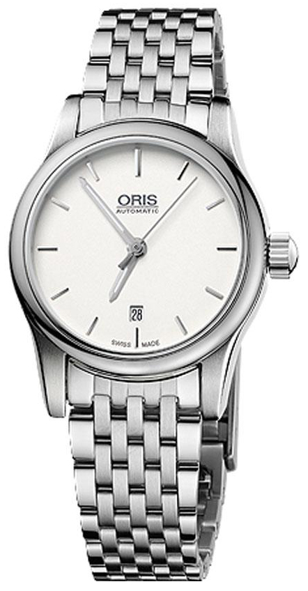 Oris Culture Self winding Automatic Silver Ladies Watch 56176504051MB 