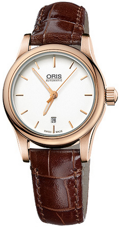Oris Culture Self winding Automatic Silver Ladies Watch 56176504851LS 